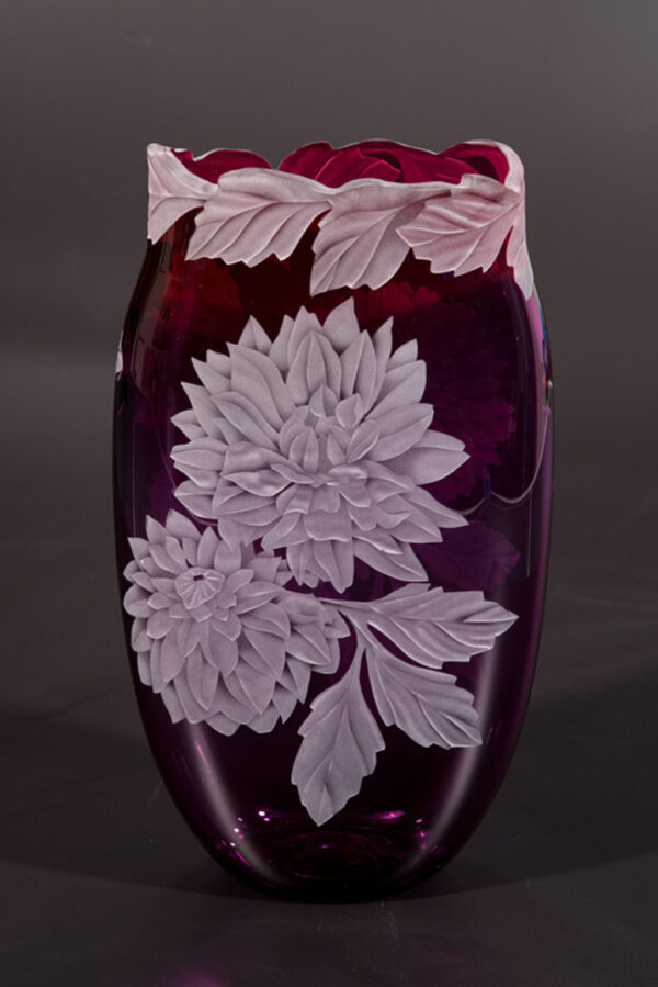 Dahlias Galore Burgundy