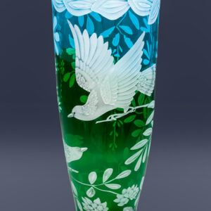 Band Tail Pigeons Emerald green/ Copper blue
