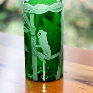 Green Froggy Bud Vase